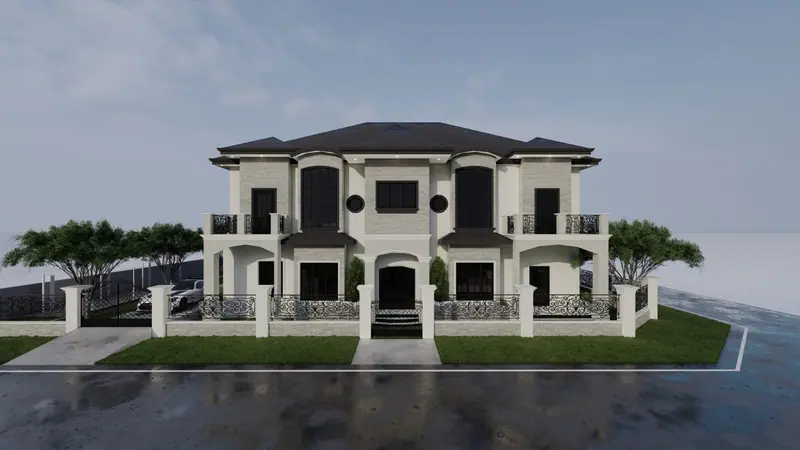 Demerara Estates Residence I — 3D view