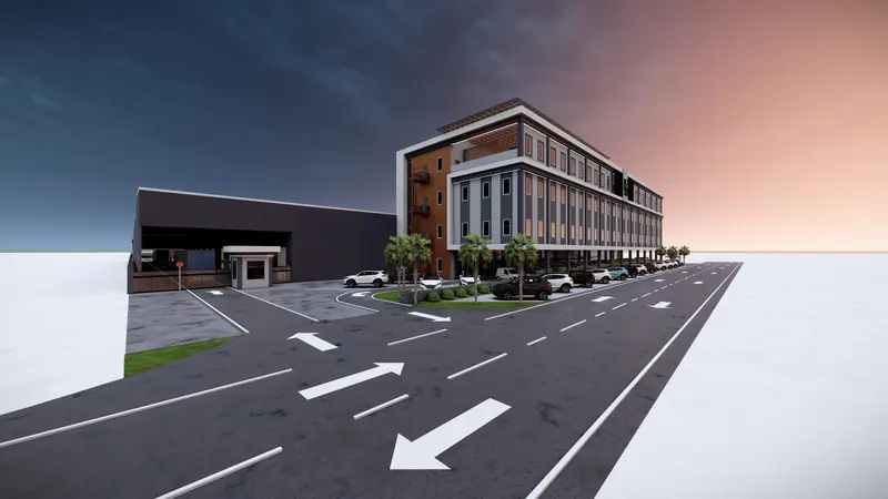 East Bank Commercial Building & Warehouses — view 4