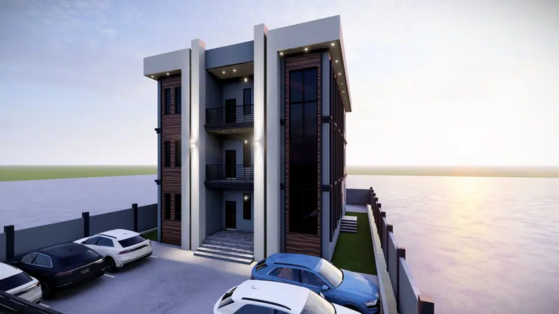 Herstelling Apartment Building — view 2