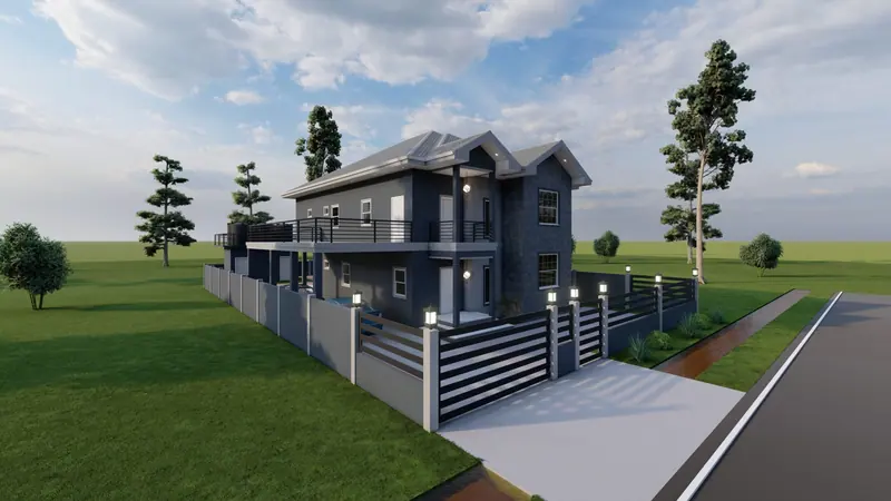 L.B.I Residence — 3D view