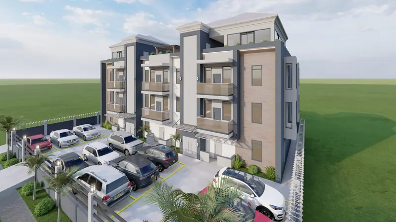 Malgre Tout Apartment Building — view 14