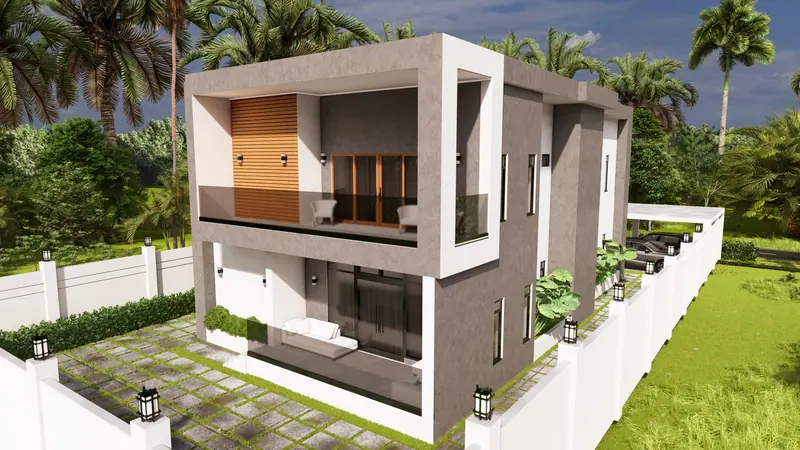 Peter's Hall Residence III — 3D view