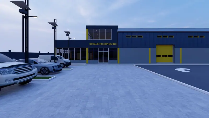 Prospect Warehouse — 3D view