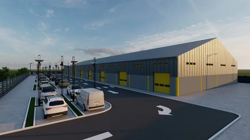 Prospect warehouse structure