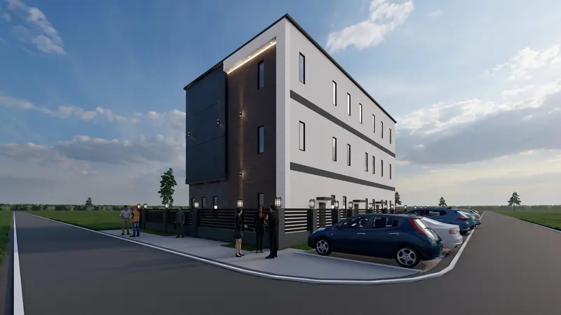 Republic Park Apartment Building — view 4