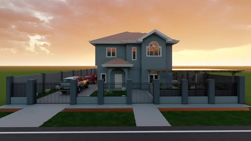 Republic Park Residence I — 3D view