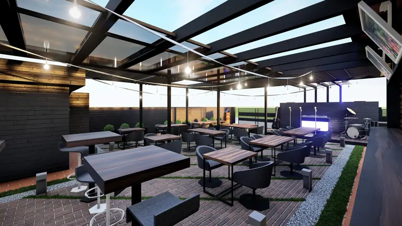 Sandy Babb St Outdoor Bar — view 4