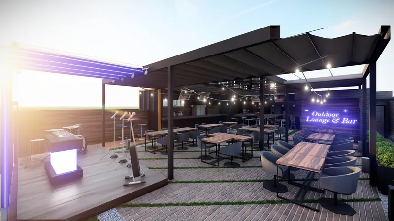 Sandy Babb St Outdoor Bar — view 10